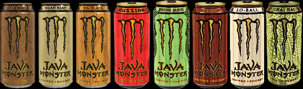 monster java flavors